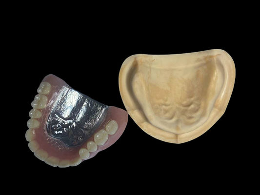 Yamahachi Akrilik Dişlerle Ayrılıklı Tam Kemerli Metal Kısmi Diş Düzeltmesi Cocr